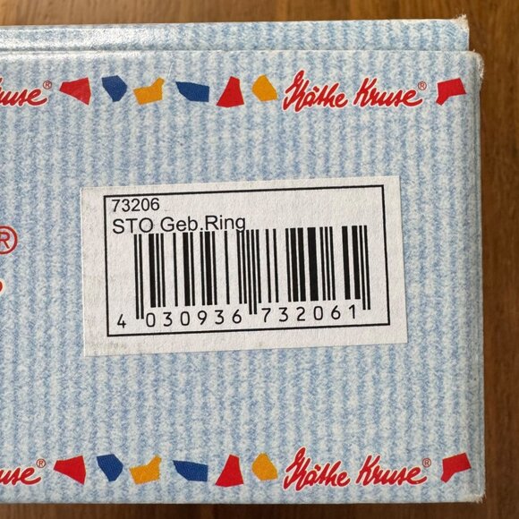 KATHE KRUSE Circus Birthday Ring Set 12 Animal Toys Original Box Cherry Wood - Picture 11 of 13